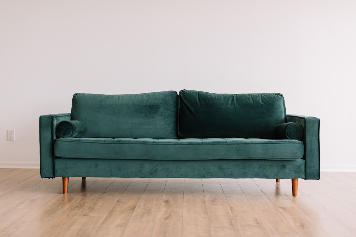 Assembled living room sofa and furniture